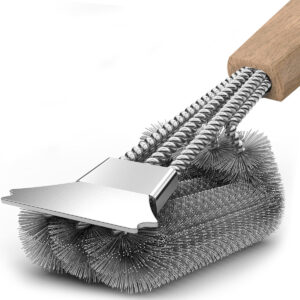 Grill cleaning brush