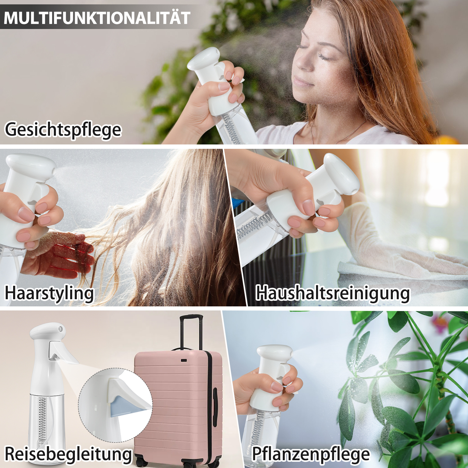 Ultra-fine continuous mist spray bottle - 图片 5